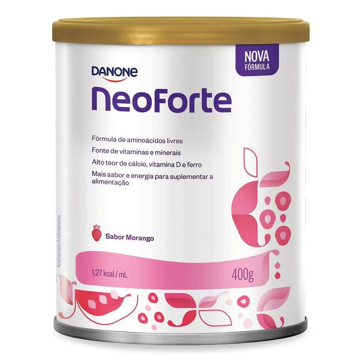 Fórmula Infantil Danone NeoForte Sabor Morango 400g Mednutri Store Distribuidora de produtos alimentação formulas infantis Belem PA 01